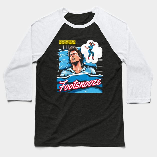 FootSnooze Baseball T-Shirt by Lima's